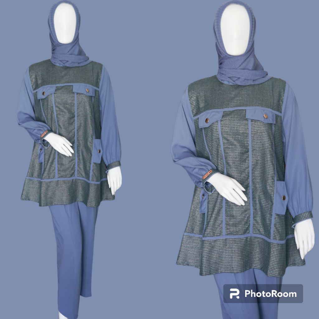 *TNCO* Marevi set / Setelan Celana Wanita Size Regular Formal