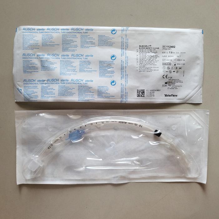 Rusch ETT Super Safety Clear With Cuff - Endotracheal Tube With Cuff