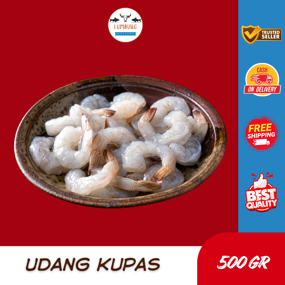 Udang Kupas / Udang Vaname - 500 gr