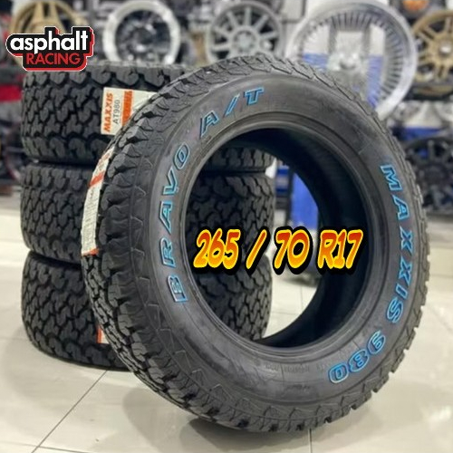 Ban Mobil Maxxis Bravo A/T980 Ukuran 265 70 R17 II Ban Semi Offroad 265/70 R17
