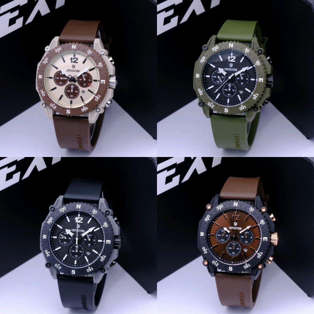 Jam Tangan Pria Expedition E 3009 E3009 Original Garansi Resmi