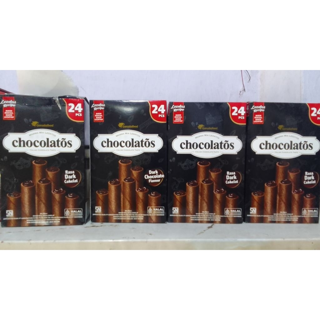 Gery Chocolatos Dark isi 24 batang
