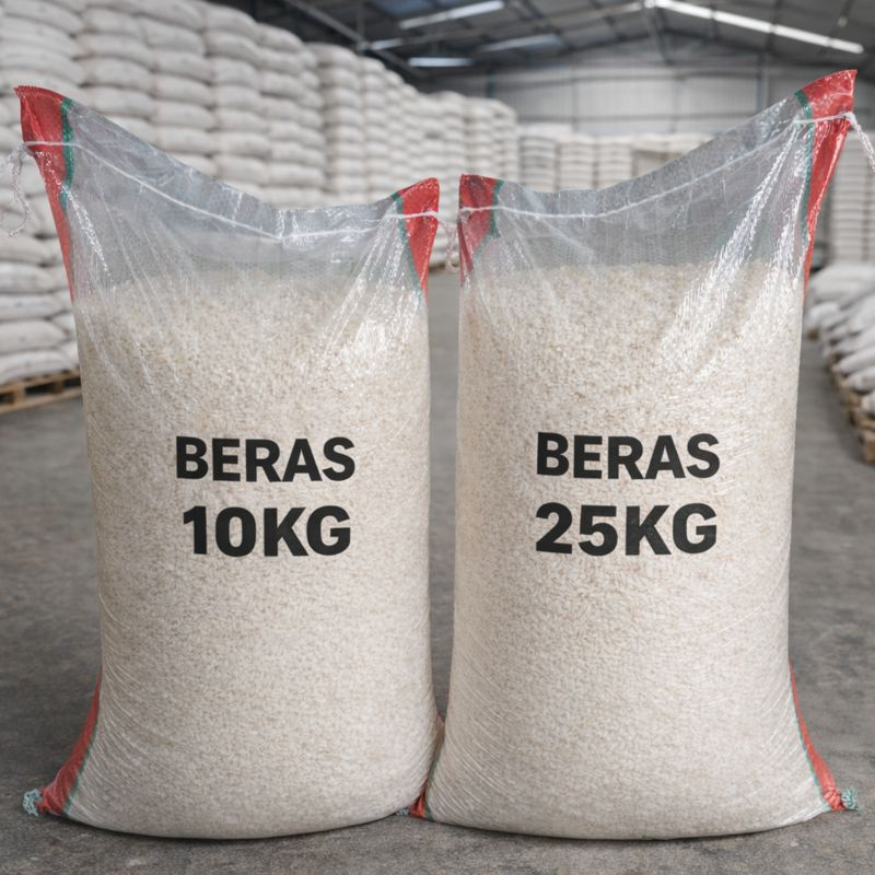 Beras Ciherang Asli Petani Kebumen Pulen 10Kg dan 25Kg Murah