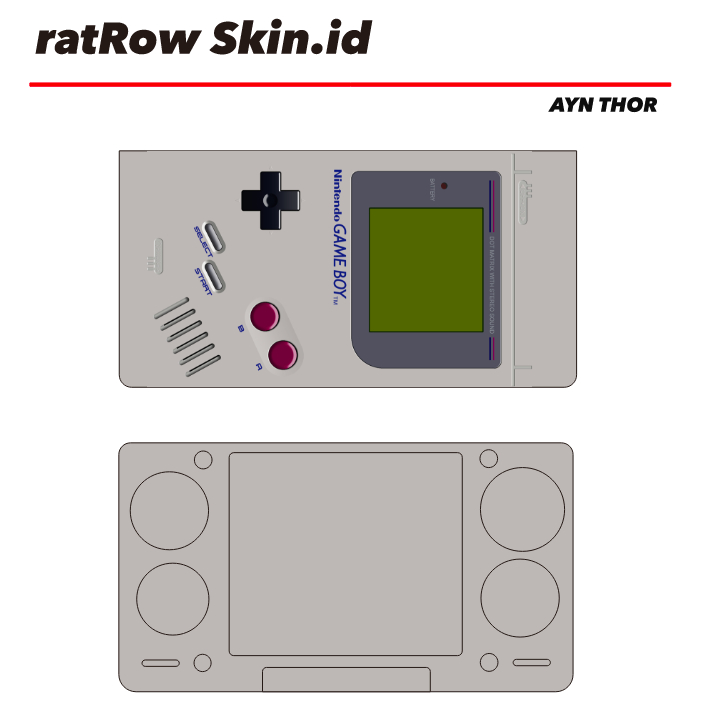 GARSKIN STIKER AYN THOR (BISA CUSTOM GAMBAR)
