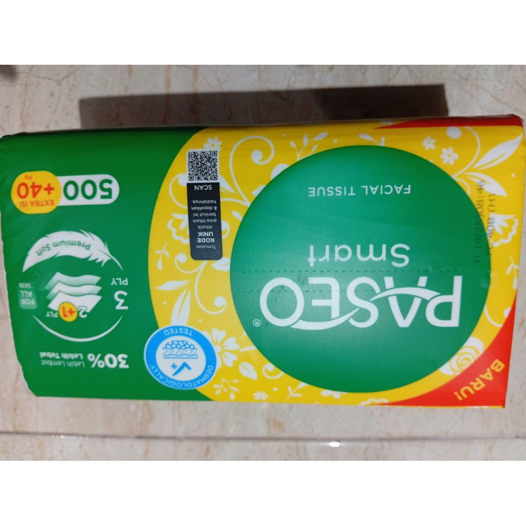 Facial tissue PASEO smart