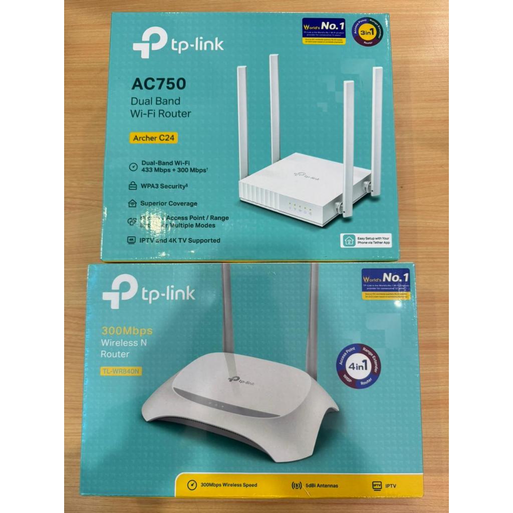 TP-Link Wireless TL-WR840N  TP-Link Archer C24 AC750