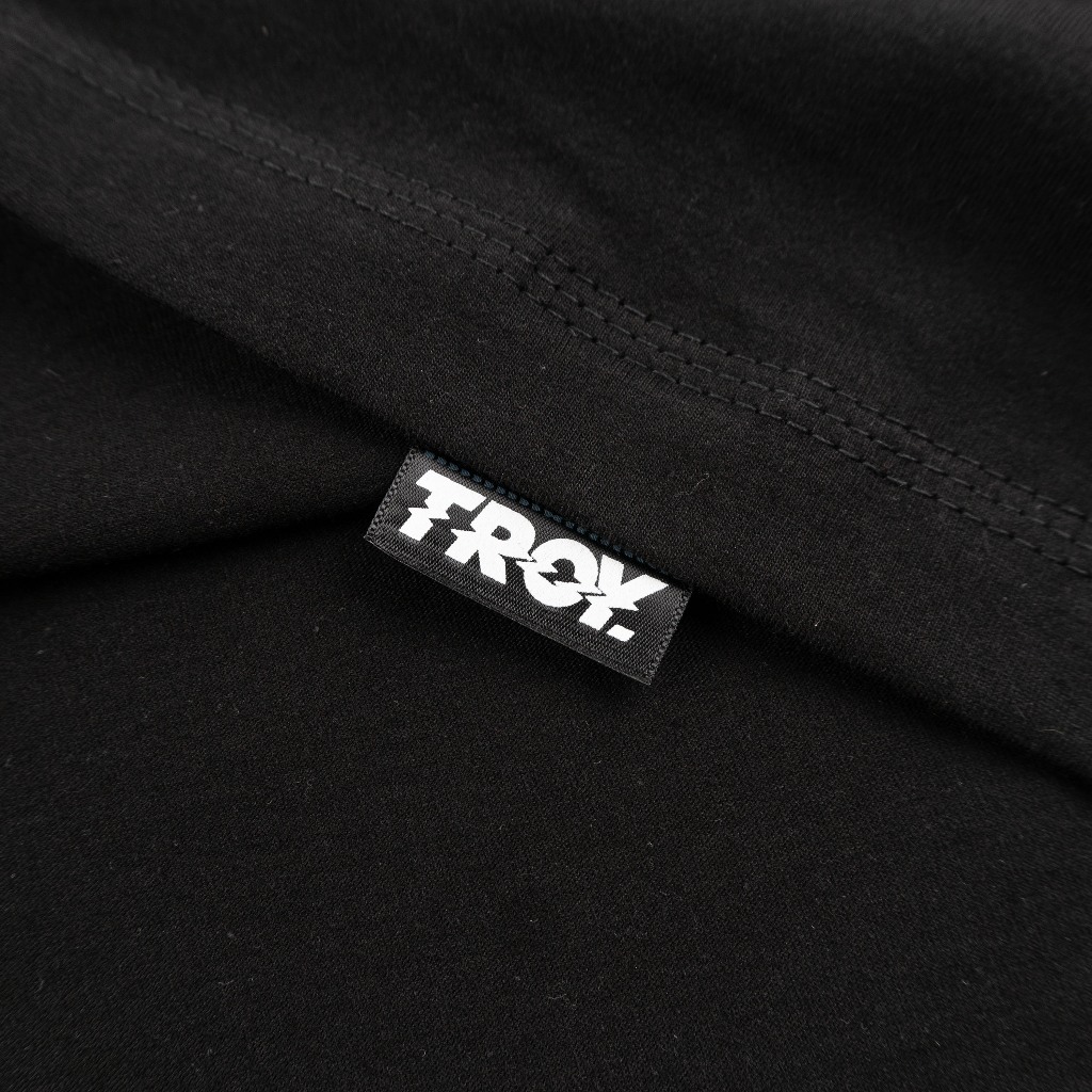 Troy Company Double Sleeve Longsleeve Tshirt Black Green Syuit Toon - Kaos Hitam Hijau Lengan Panjang DSD 3503