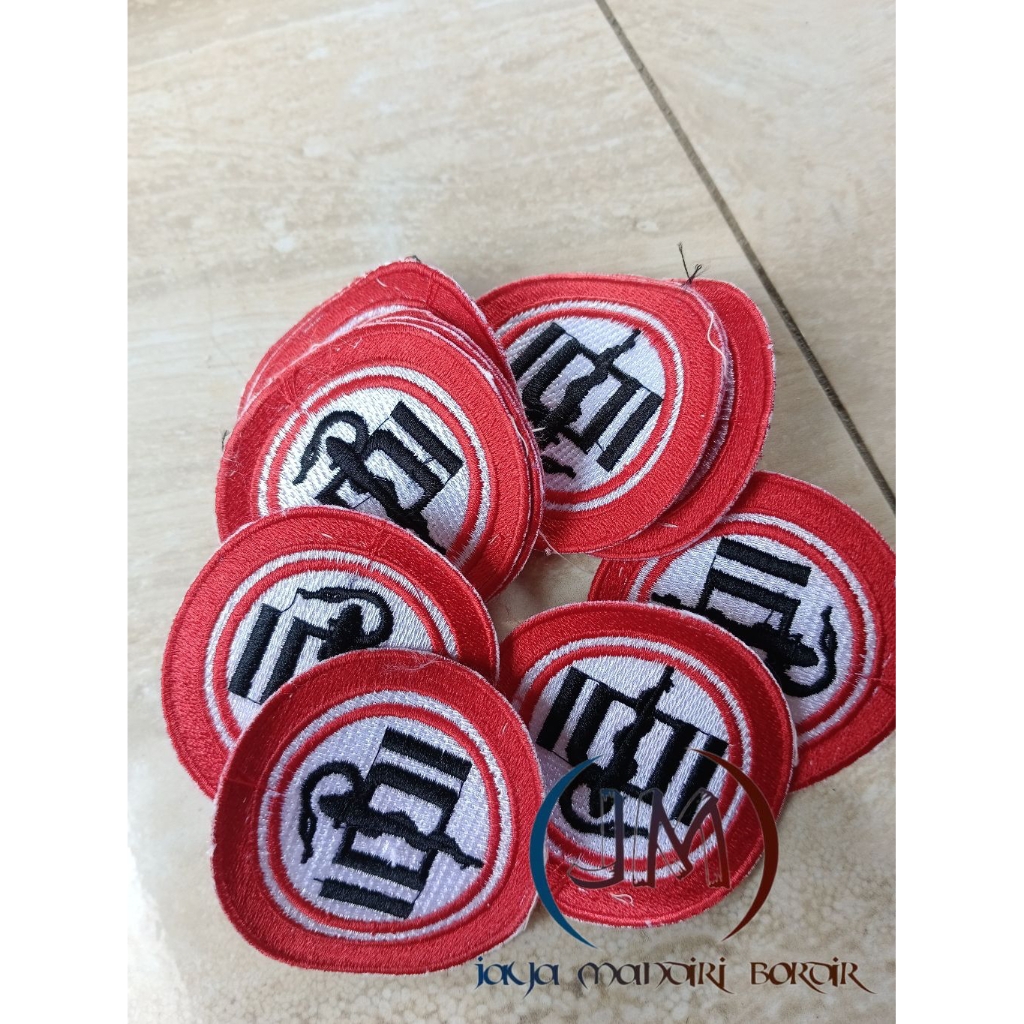 ( 10 pcs) LOGO IDI BORDIR || LOGO IKATAN DOKTER INDONESIA BORDIR