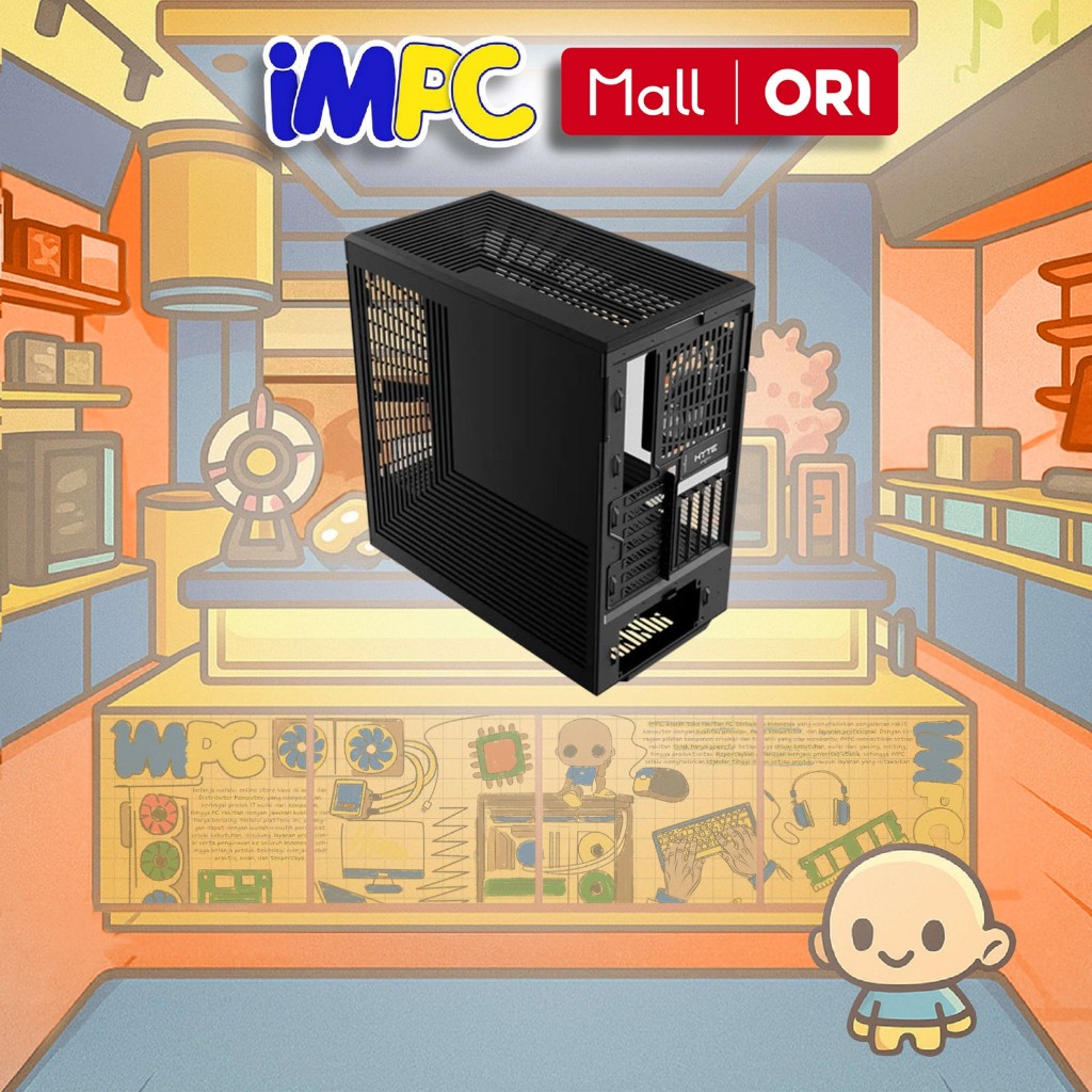 Hyte Y40 Mid Tower ATX Case For PC Gaming Case