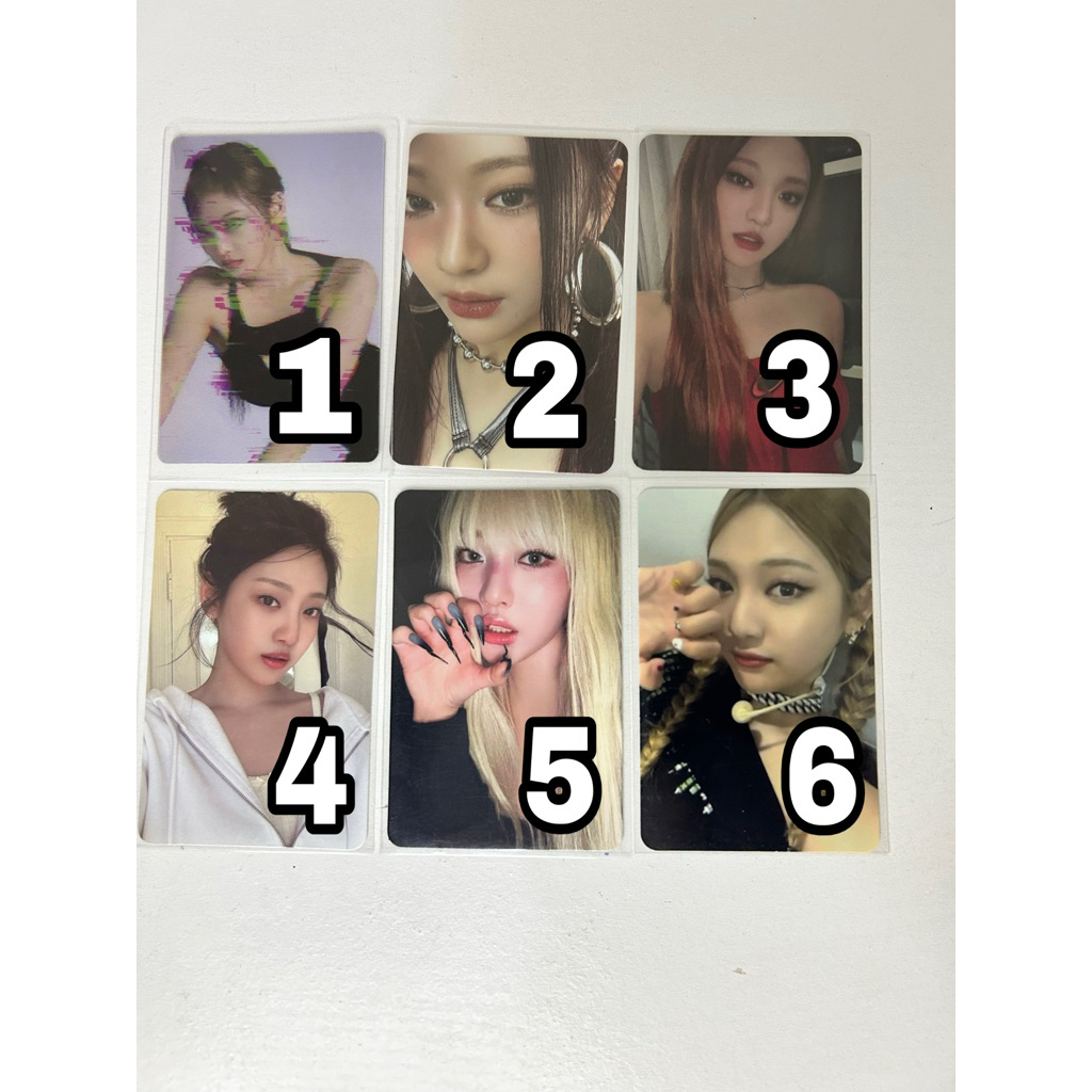 photocard official ningning aespa my world armageddon savage pink christmas