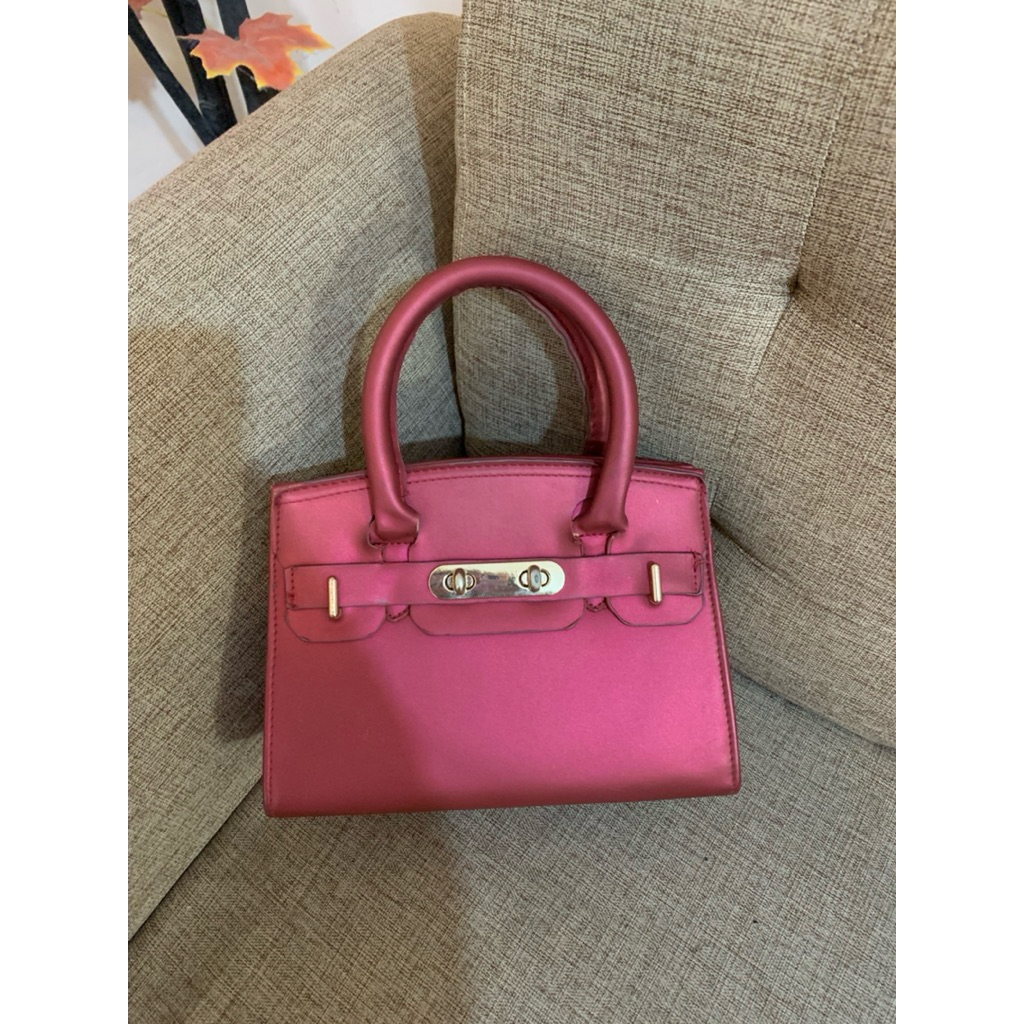 Tas Import Batam Maroon