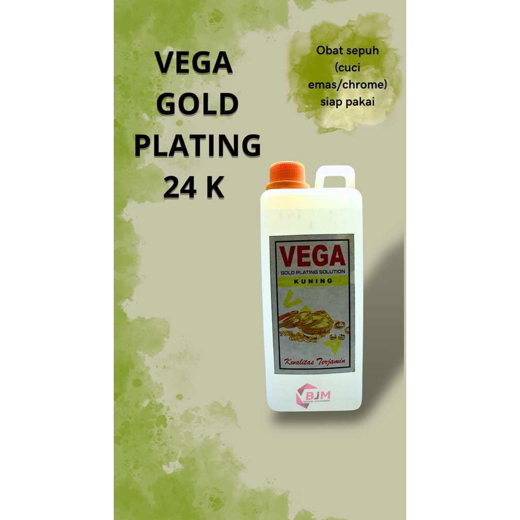 VEGA GOLD KUNING 24 K PLATING OBAT SEPUH EMAS