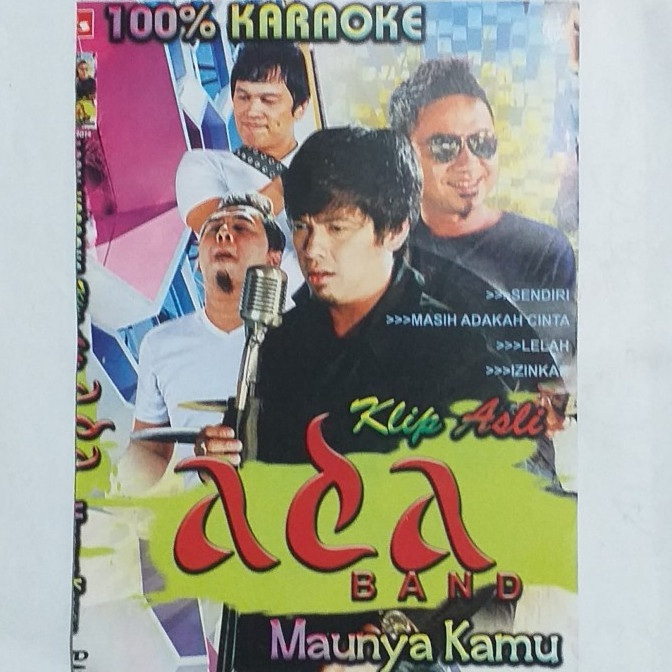 Kaset DVD Karaoke Ada Band Collection Hits Terbaik