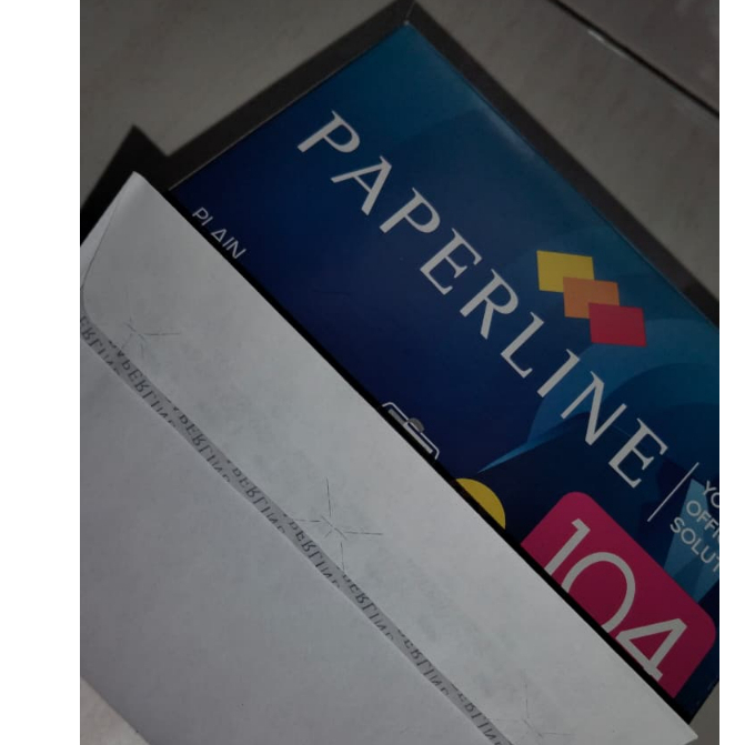 Amplop paperline kecil putih polos