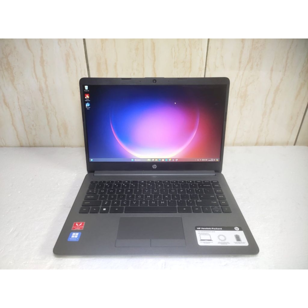 B64 Laptop HP 245-G9 Ram 16gb SSD 256gb AMD Ryzen 3-5425U Layar QHD