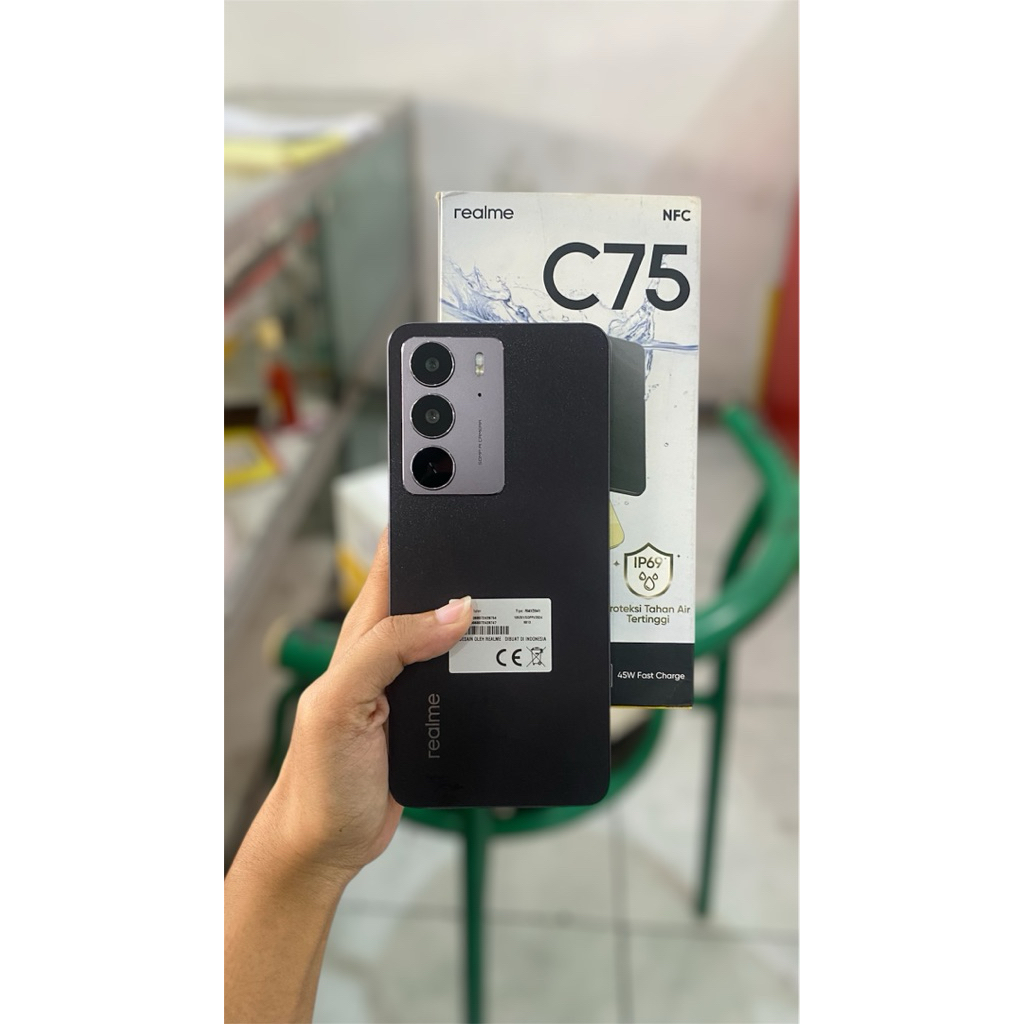 REALME C75 nfc 8/128 (handphone second 3329)