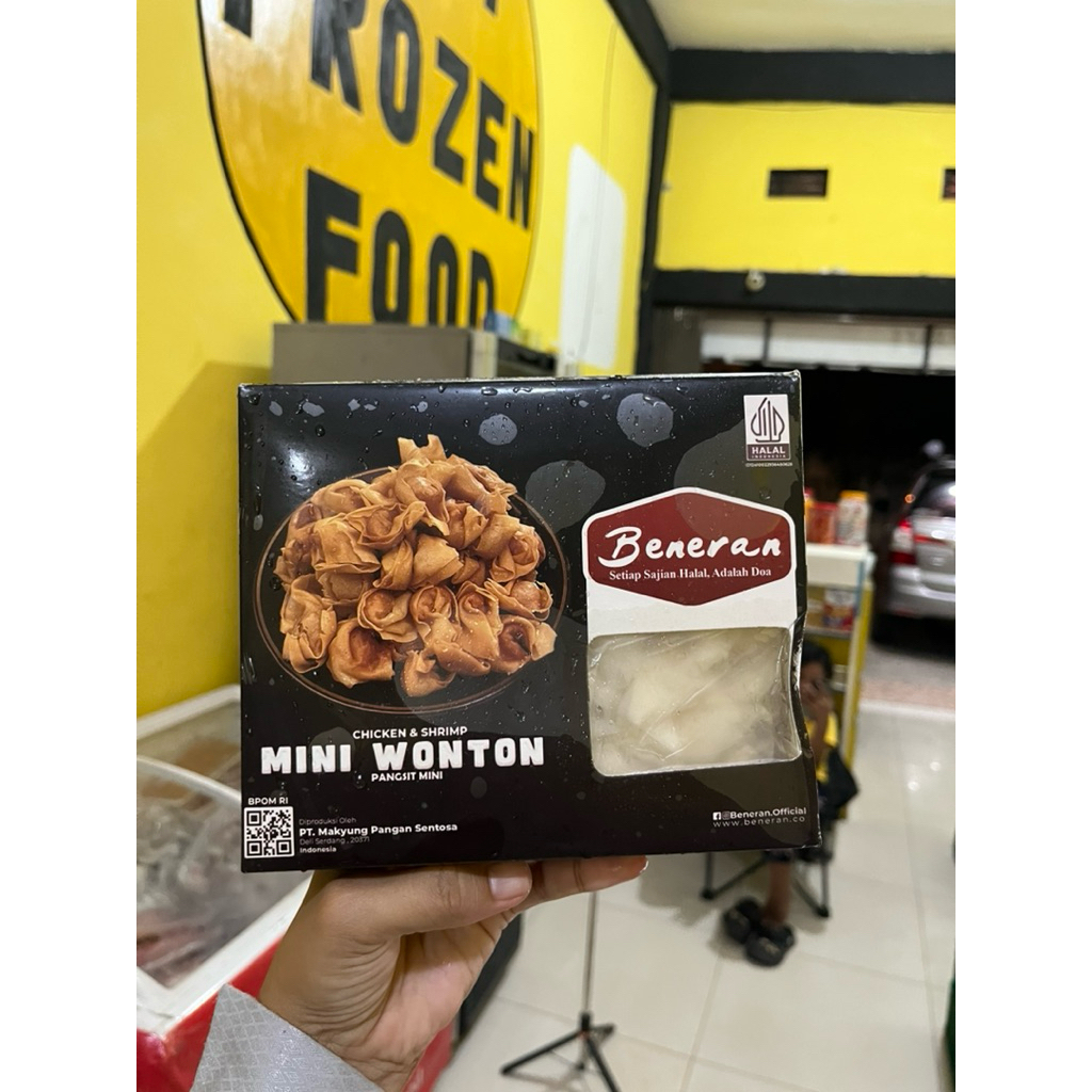 dimsum mini wonton / wonton / wonton beneran 350g-500g