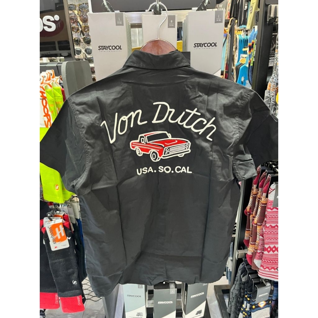 VON DUTCH 1646 WORKSHIRT BLACK