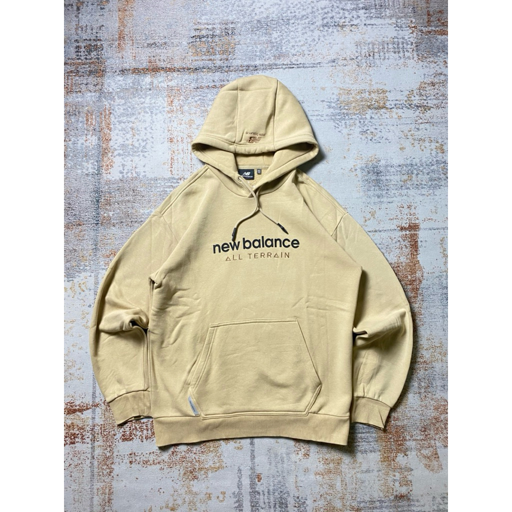 New Balance Hoodie Cream Second