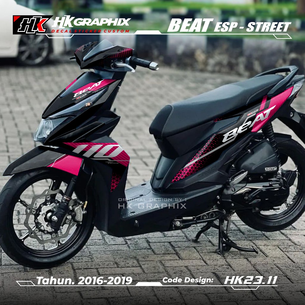COD Decal Sticker BEAT FI ESP Full Body 2016 2017 2018 2019 Sticker BEAT STREET Livery Malaysia Beat