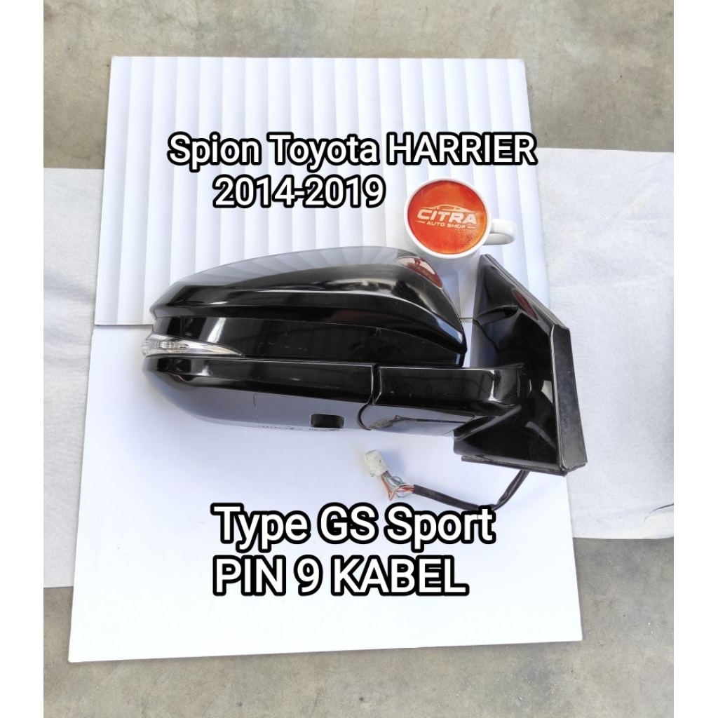 Spion Toyota HARRIER 2014 2015 2016 KANAN Original GS Sport Herir