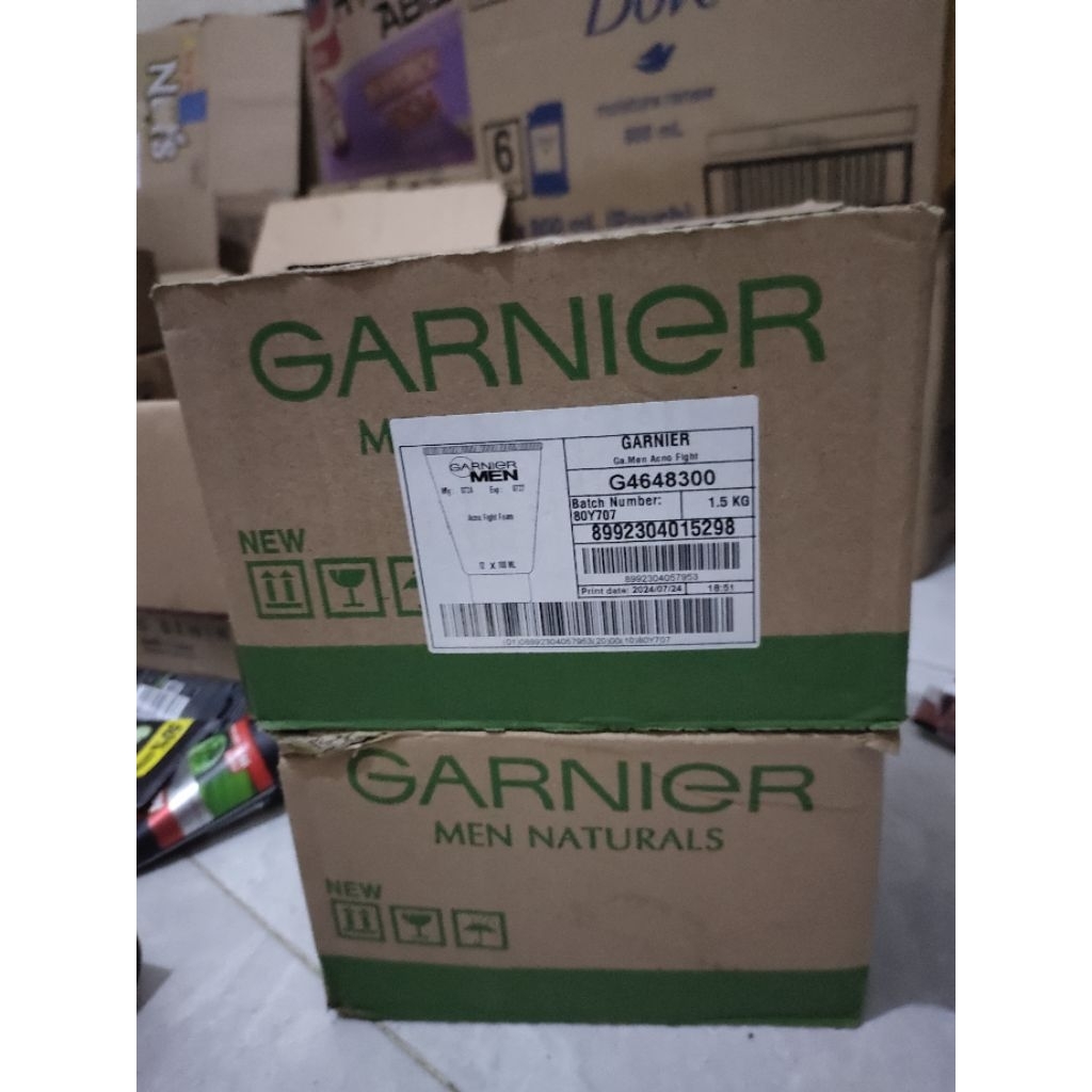 PAKET HEMAT GARNIER ACNO FIGHT 1 KARTON 12 PCS 100ML