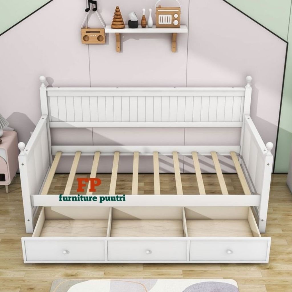 Tempat tidur anak murah , tempat tidur laci anak minimalis cewek cowok