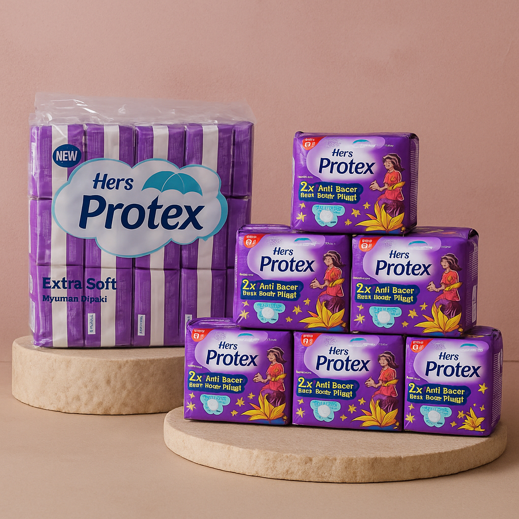 1 tas HERS PROTEX UNGU, Menyerap Cepat, Anti Lembab hers protex ungu