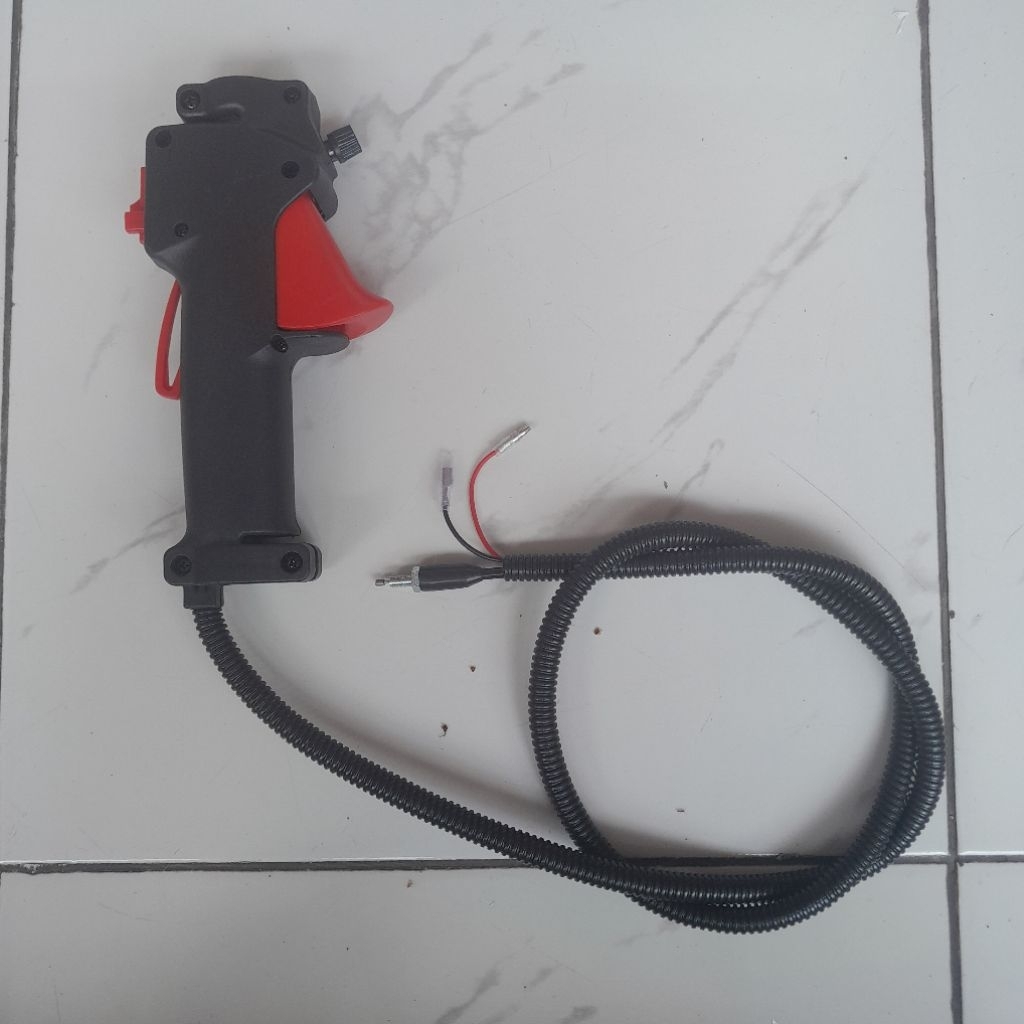 GX31 GX35 Handel Gas Komplit / Throttle Lever Gagang Gas Mesin Potong Rumput 4 Tak 2 Tak