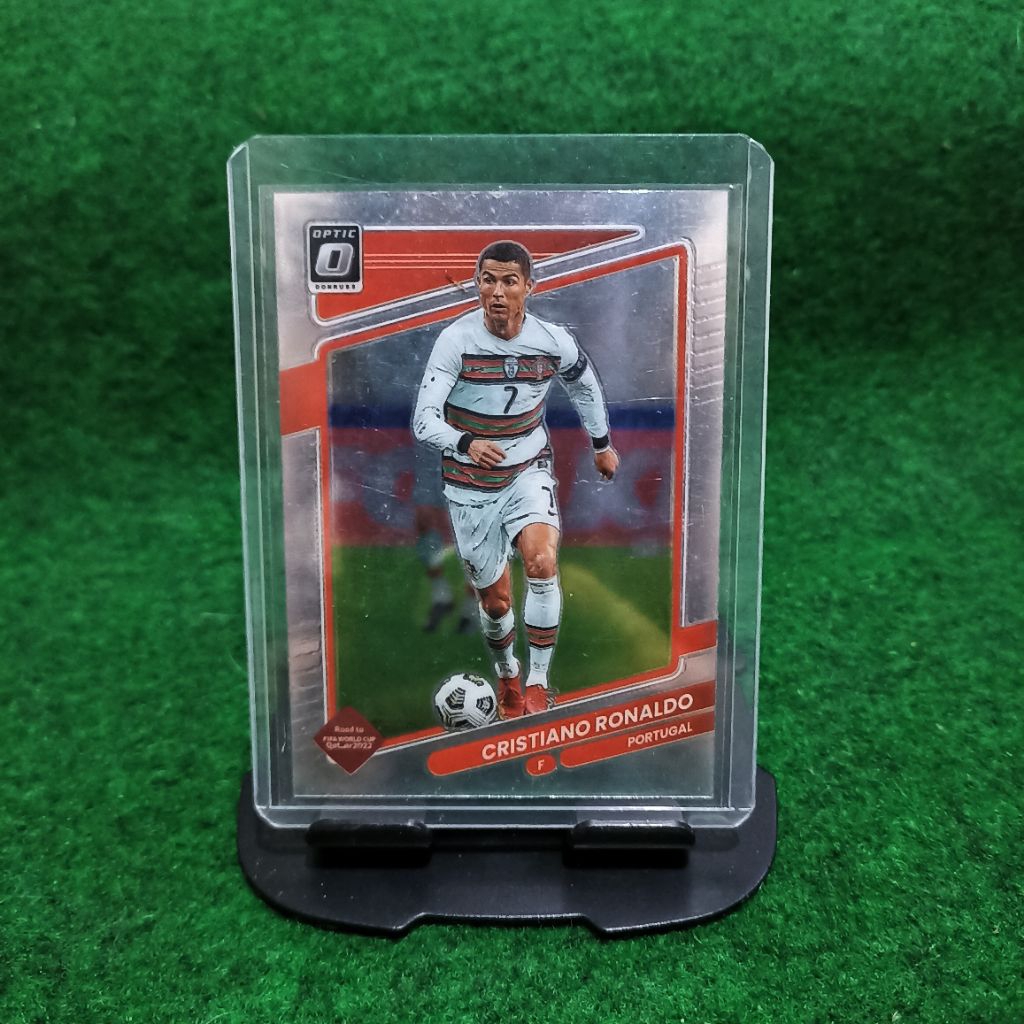 KARTU BOLA CRISTIANO RONALDO OPTIC PANINI DONRUSS 21/22