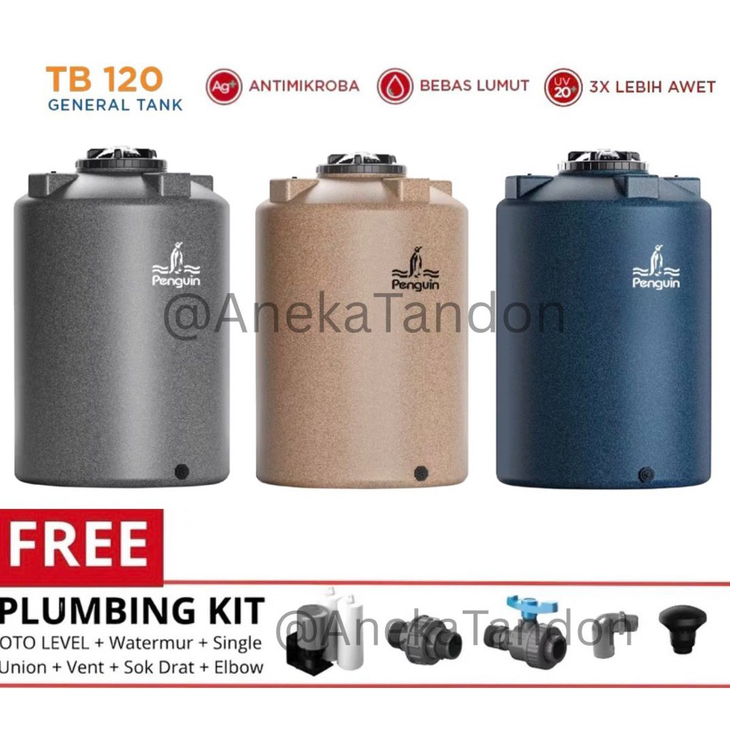 Tangki air / Tandon air / Tangki penguin 1200 Liter  - TB 120 Penguin