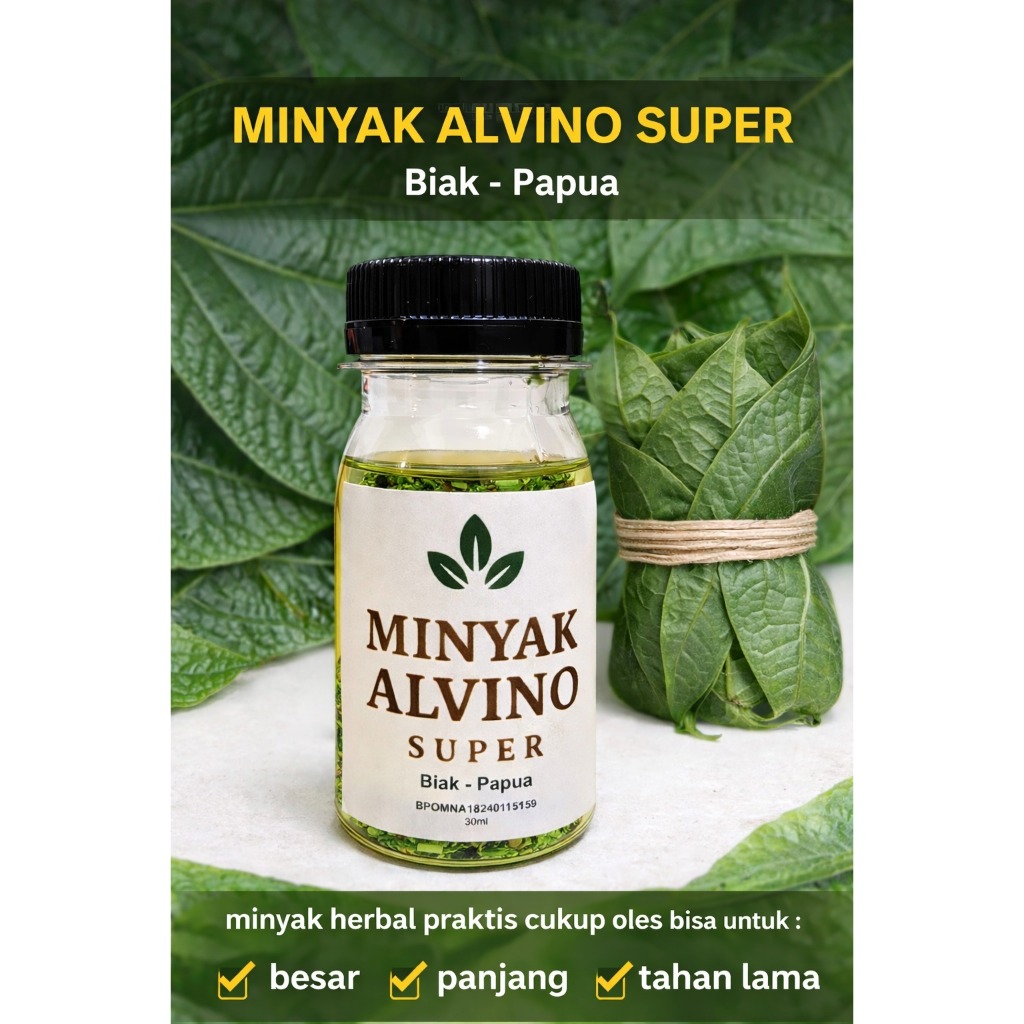 Premium Minyak Alvino Biak Papua Super Asli