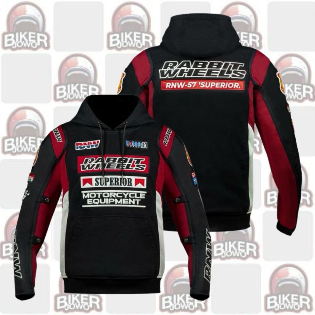 Rabbit And Wheels MSP Jarvis 2.0 Motorsport Bikers Jacket Hits Bapak Jokowi Trend