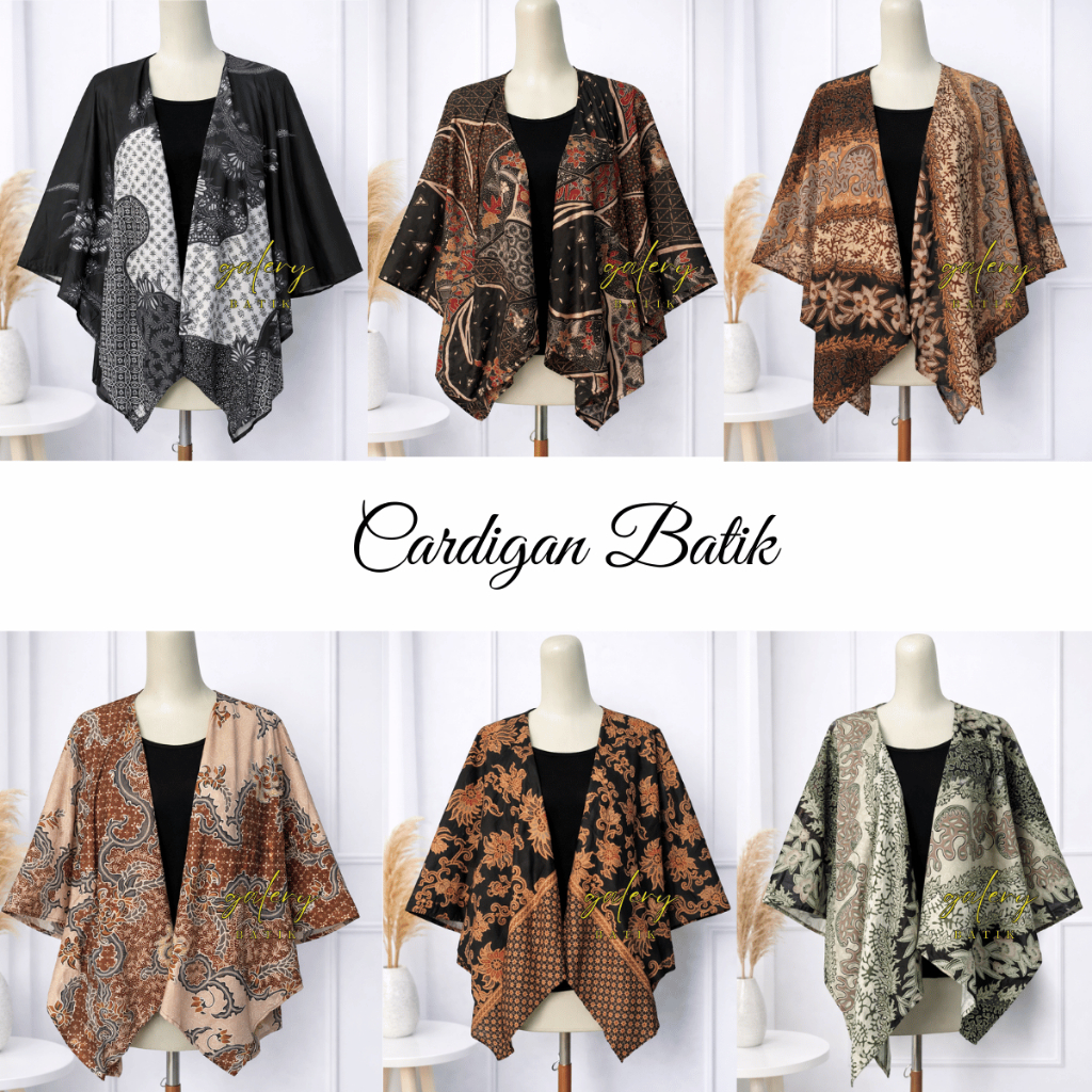 outer cardigan batik wanita modern cardigan bridesmaid kondangan cardigan wanita modern kekinian