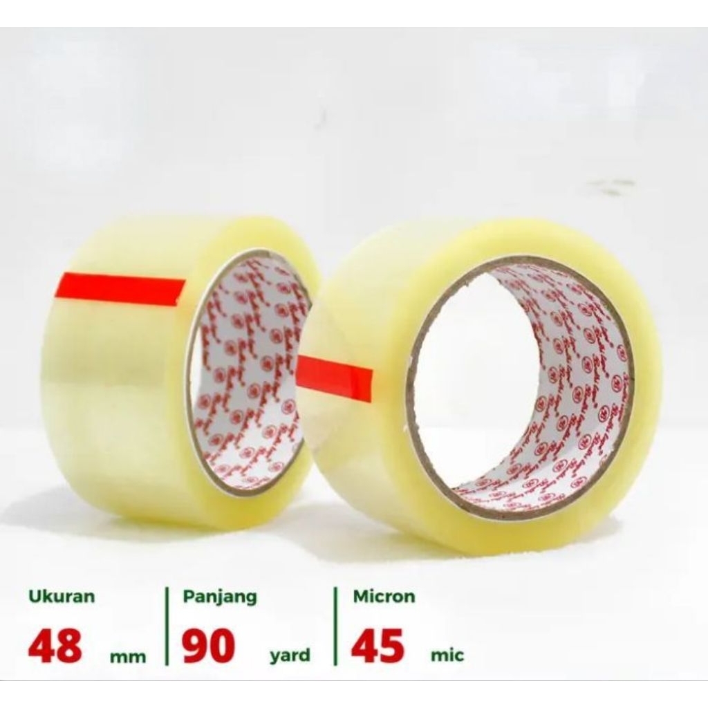 Lakban Bodhi Bening 48mm X 90 Yard - Bodhi Tape