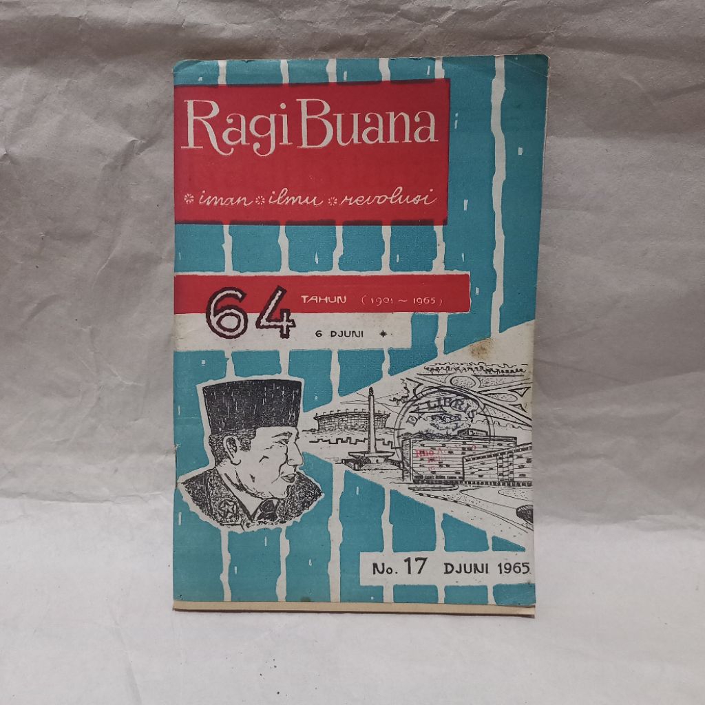 majalah langka ragi buana, no.17 djuni 1965