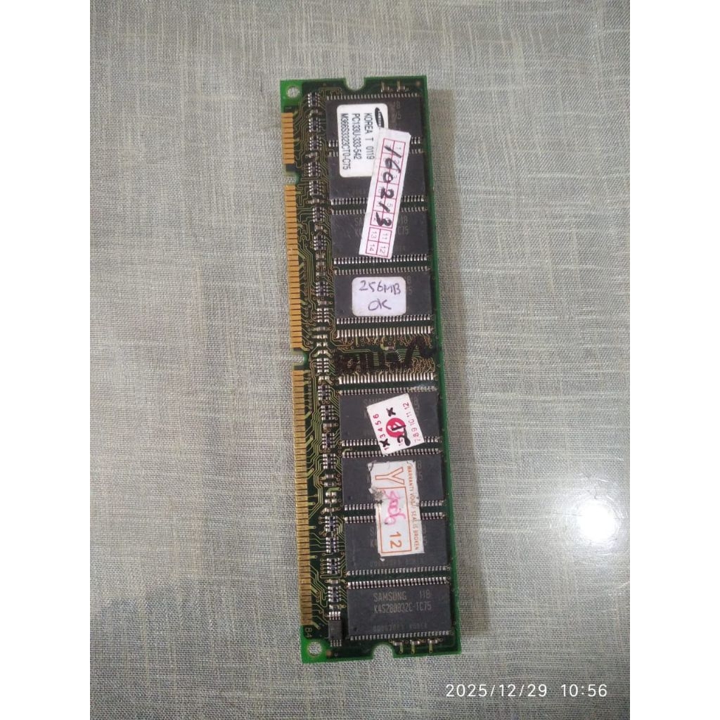 Sdram 256gb pc133 buat mesin photocopy