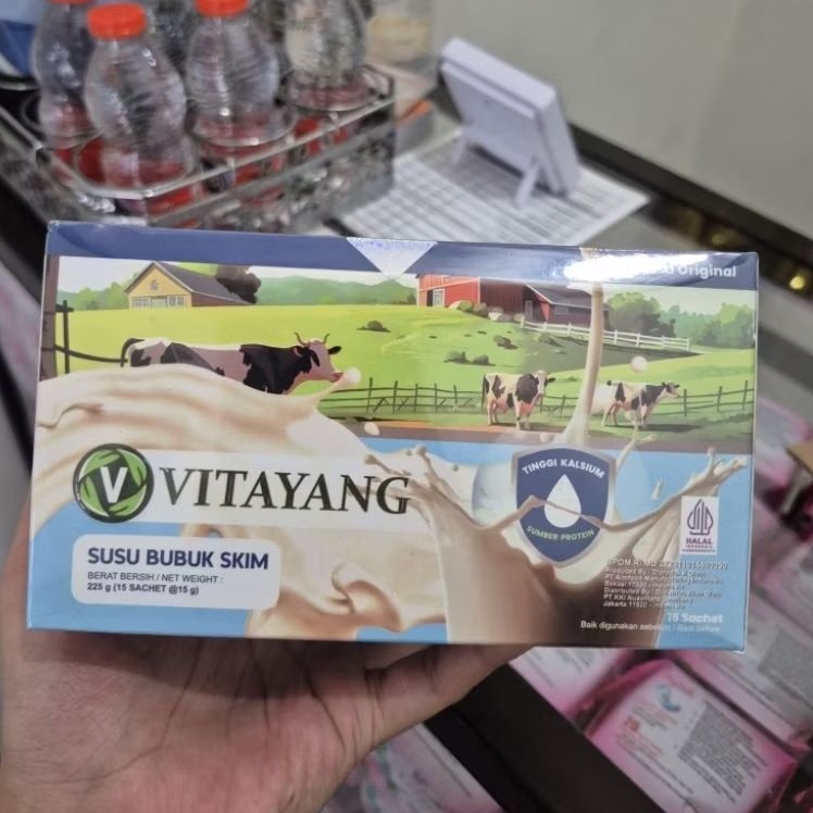 Vitayang Susu Colostrum New Packaging Susu Skim Bubuk Rasa Original kk indonesia
