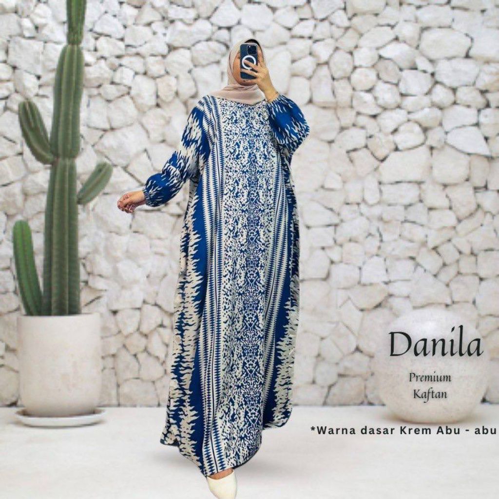 Danila Gamis Kaftan Rayon Jumbo LD 170 Busui Friendly