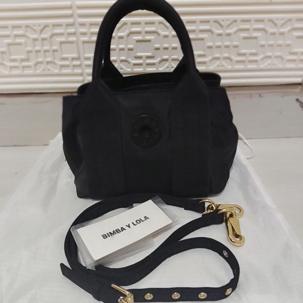 Tas Preloved Bimba Y Lola Mini Satchel Bolso original authentic 100%