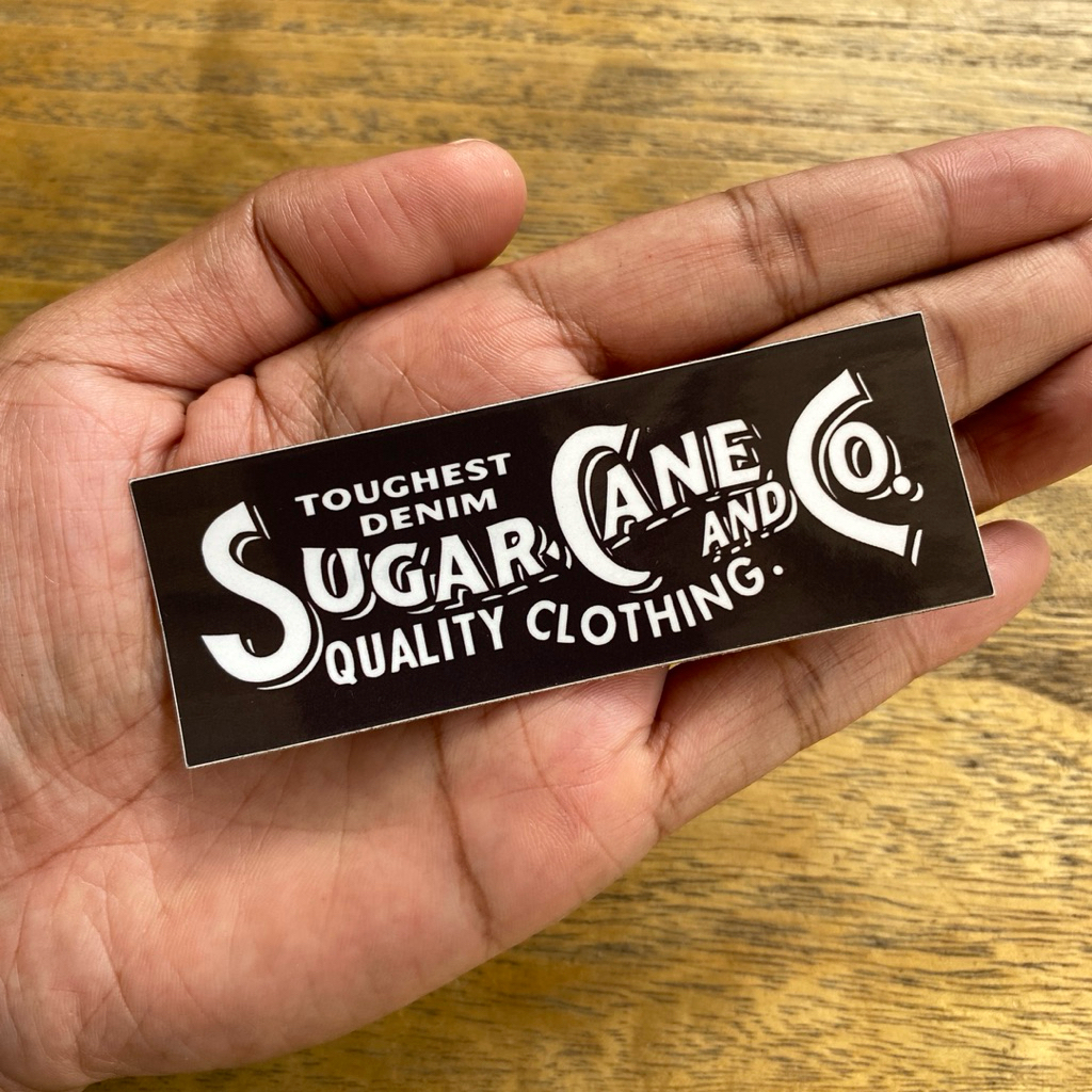 Sticker Sugar Cane Denim