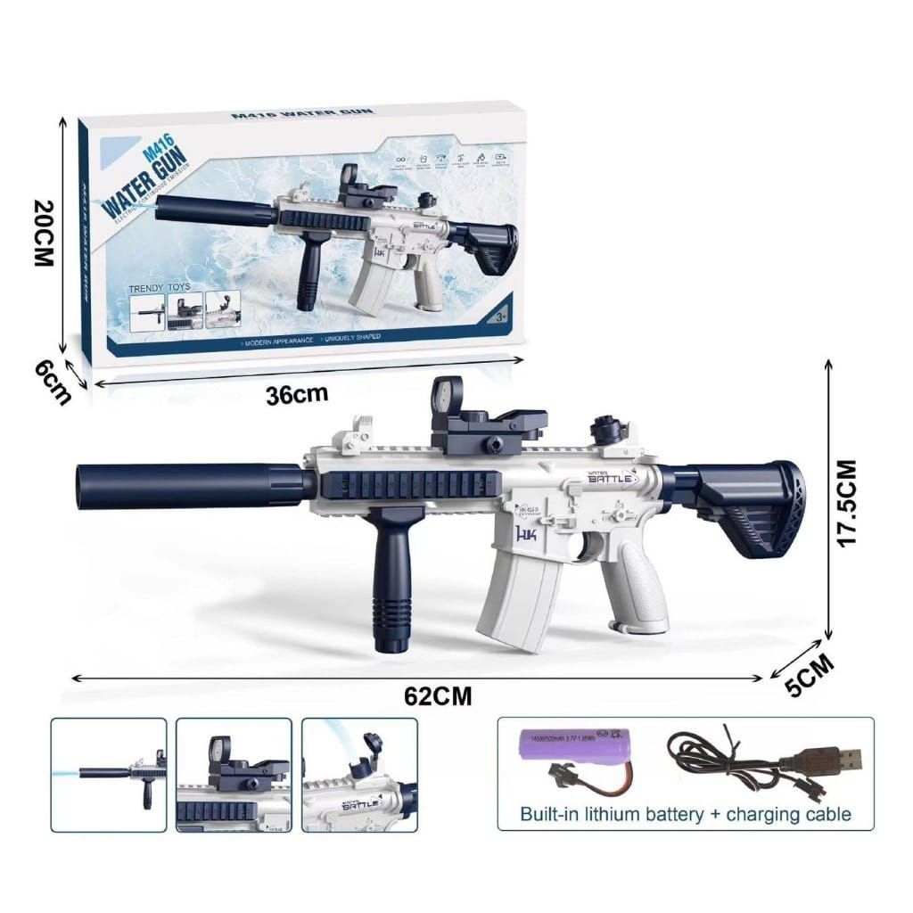 Tembakan,water,air,gun,M416,shoting,tembak,air,water,gun,terbaru