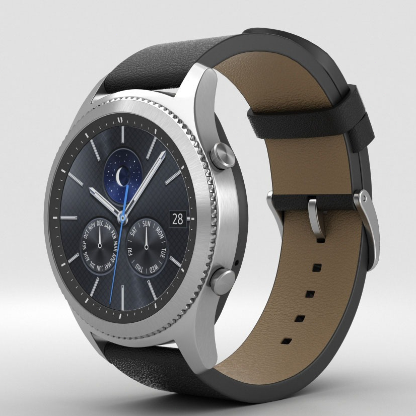 SAMSUNG GEAR 3 CLASSIC jam tangan classic dengan fitur smartwatch modern second ori