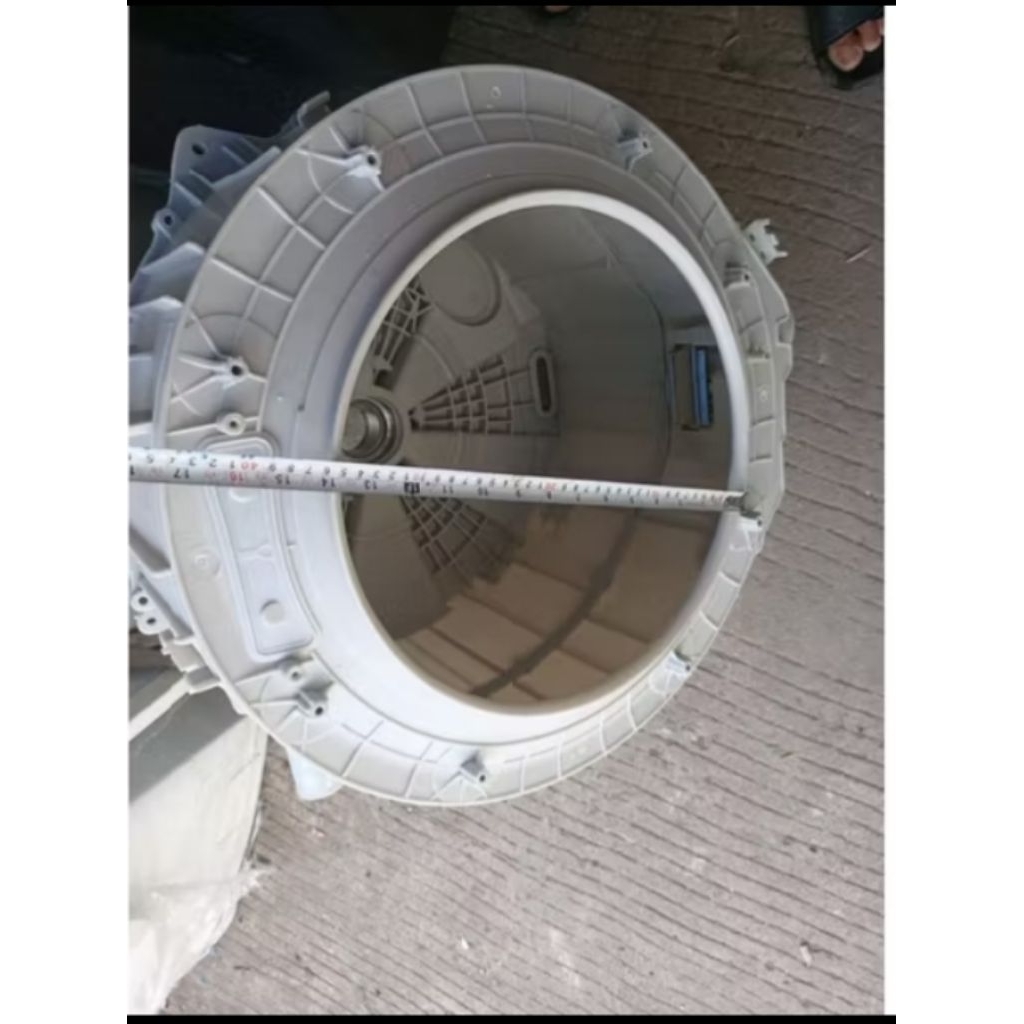 Tabung plastik mesin cuci LG front loading 8 kg shock 3