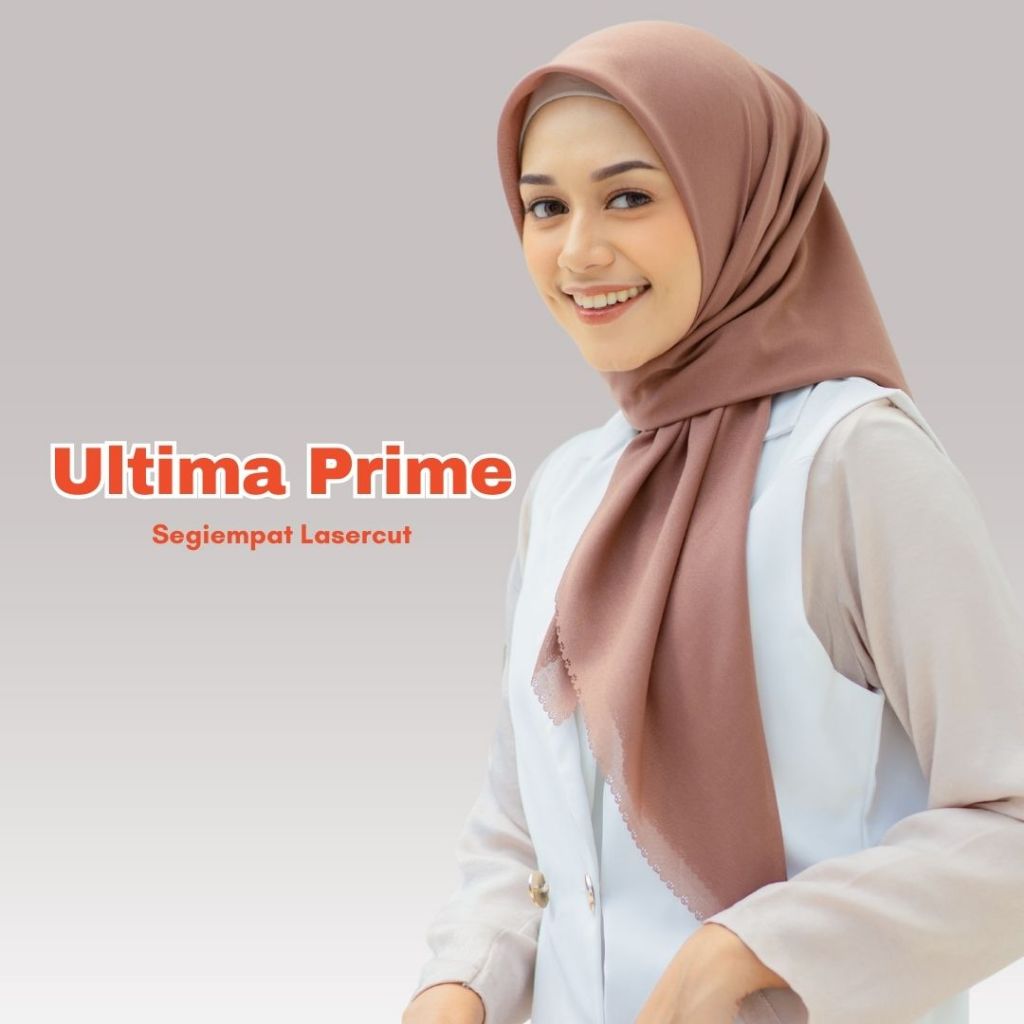 Raina Signature - Ultima Prime Segiempat Voal Premium