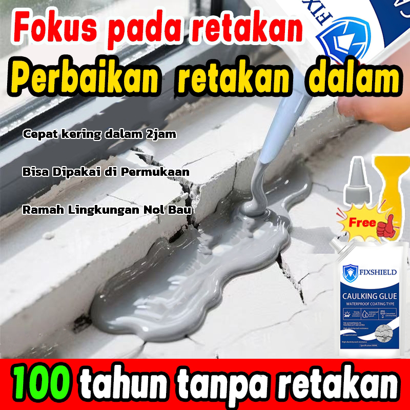 dempul tembok retak dan bolong 500g lem dinding super kuat penambal dinding berlubang lem sealer sea