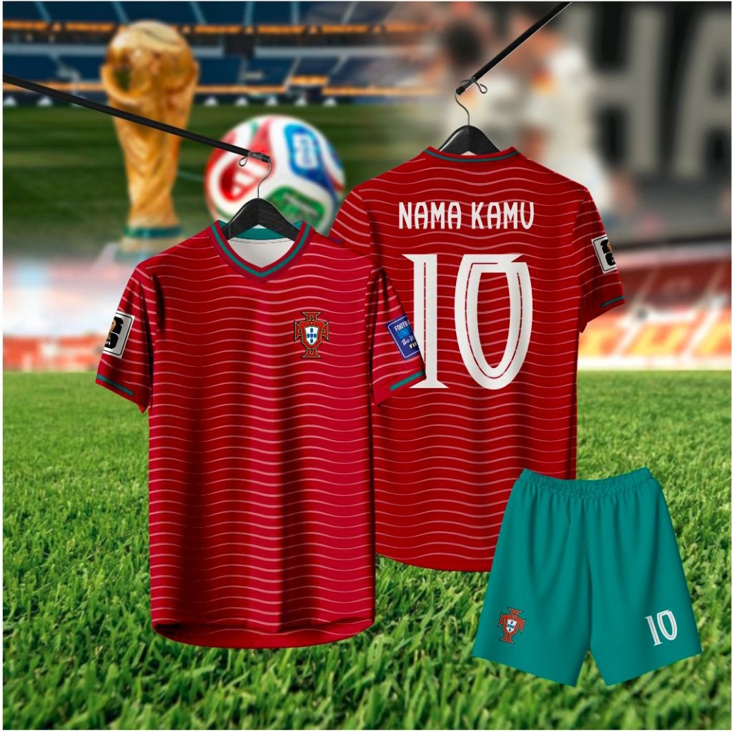 jersey  portugal home piala dunia 2026