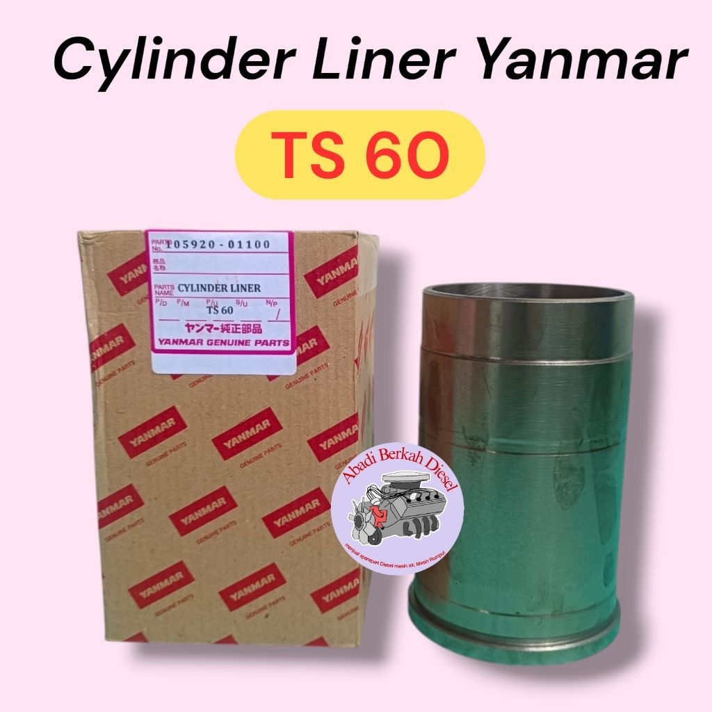 Cylinder Linner TS-60 •• Cylinder Voring mesin diesel yanmar TS-60