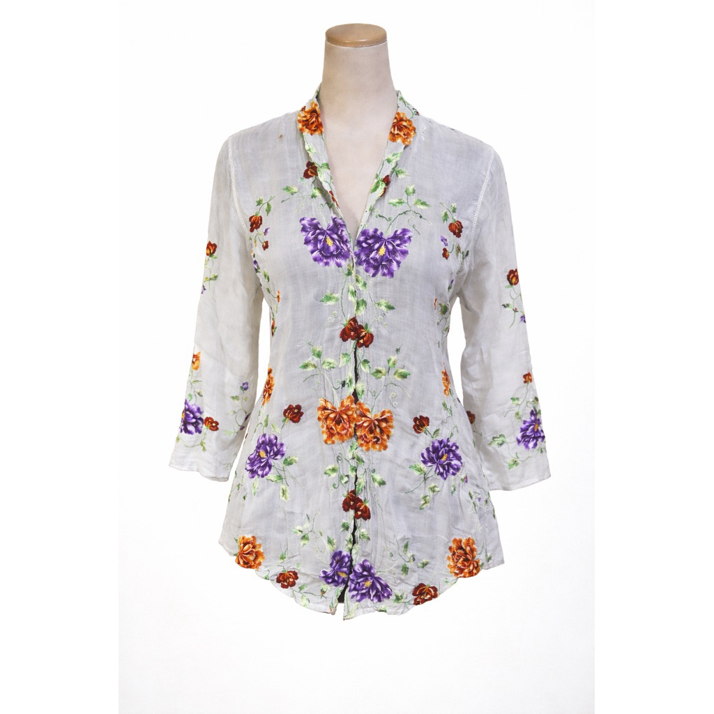 Kebaya Peranakan Antik/Kebaya Antik/Kebaya Lawas/Kebaya Encim Antik/Kebaya Encim Lawas/Kebaya Encim 
