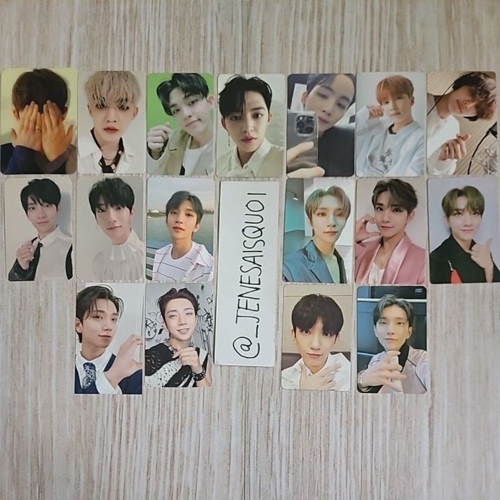 SEVENTEEN Scoups Jeonghan Joshua Photocard Benefit POB PC LD 95L